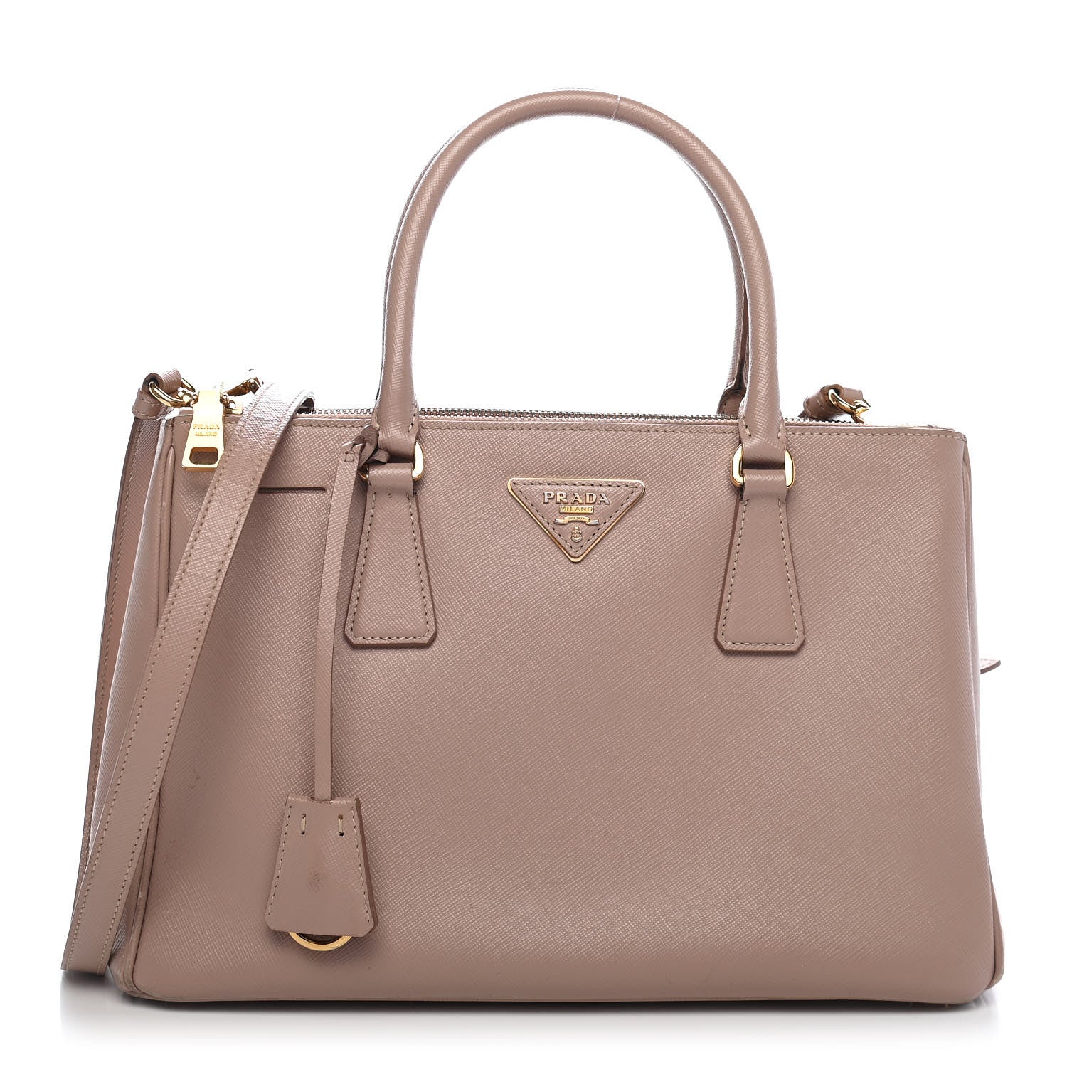 Prada Saffiano Medium Galleria Double Zip Tote Cipria 2 of 22