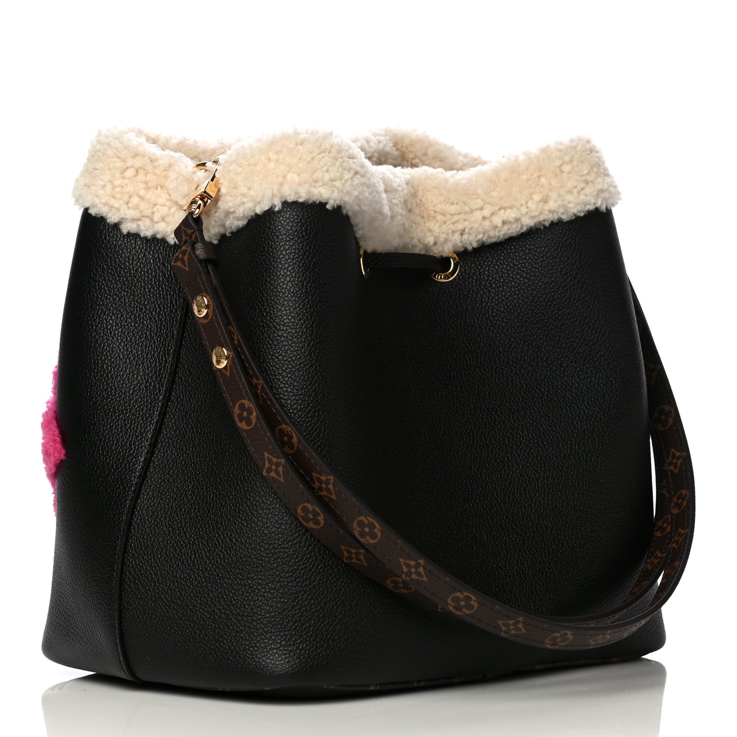 Calfskin Teddy NeoNoe MM Black