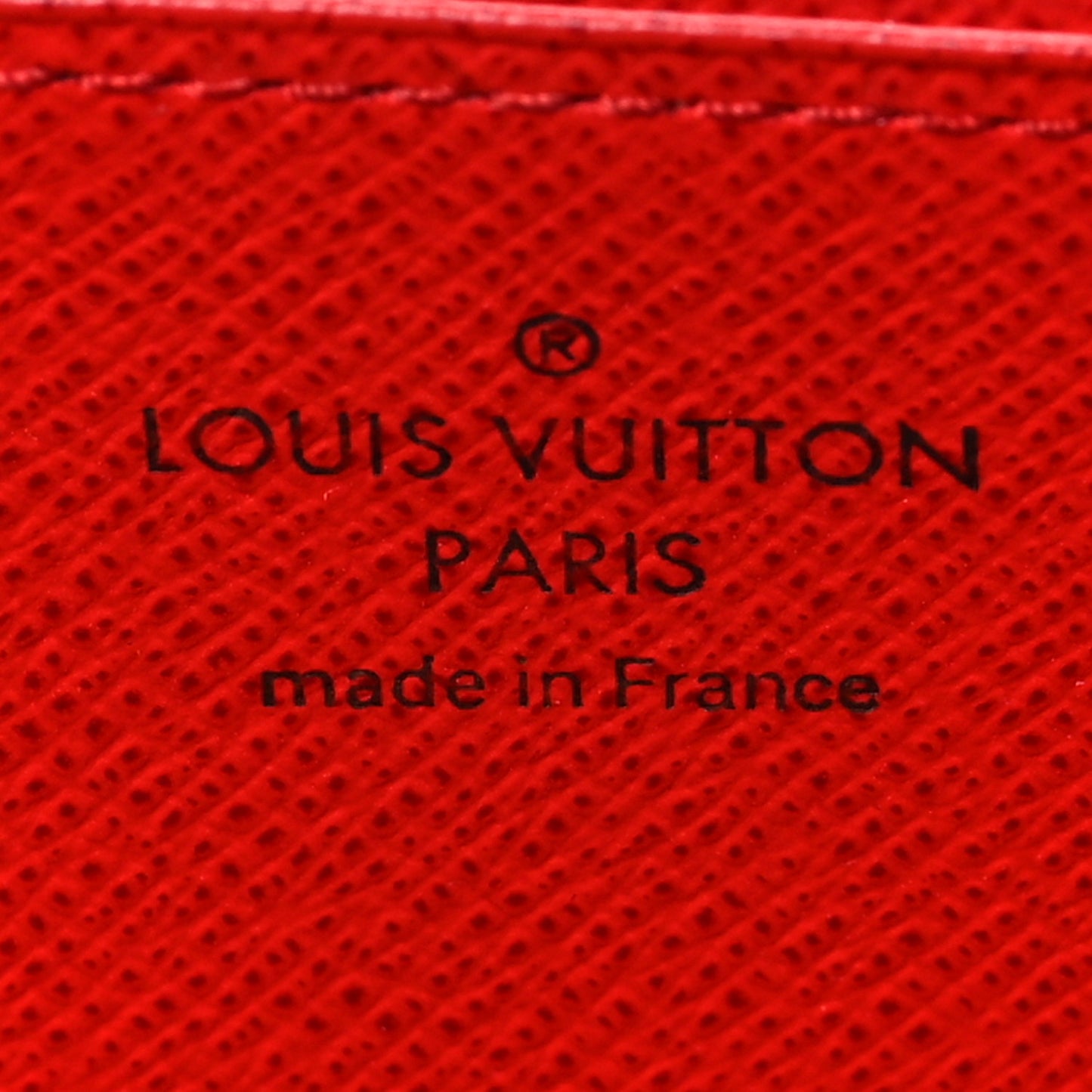 Monogram Zippy Wallet Coquelicot