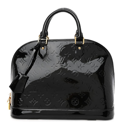 Louis Vuitton Vernis Alma PM Noir Magnetique 1 of 9