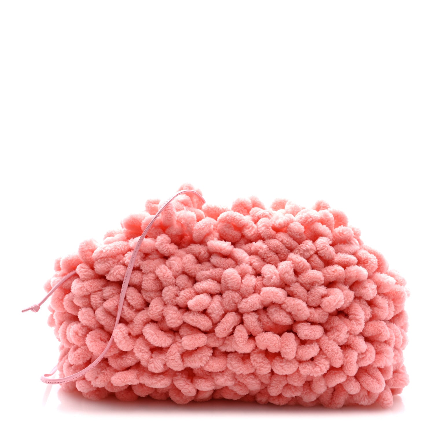 Bottega Veneta Chenille The Mini Pouch Pink 1 of 9