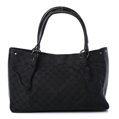 Gucci Monogram Tote Black 1 of 5