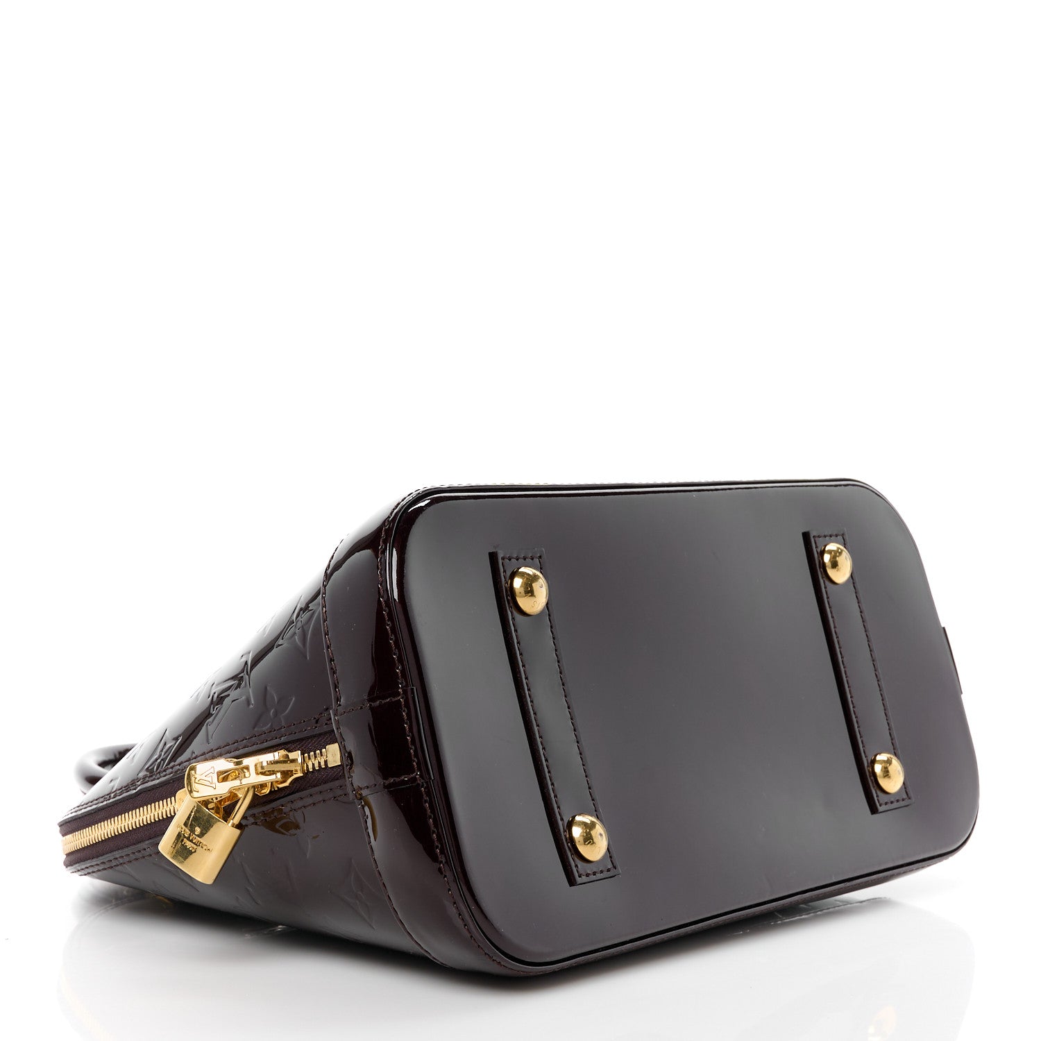 Louis Vuitton Vernis Alma PM Amarante 4 of 11