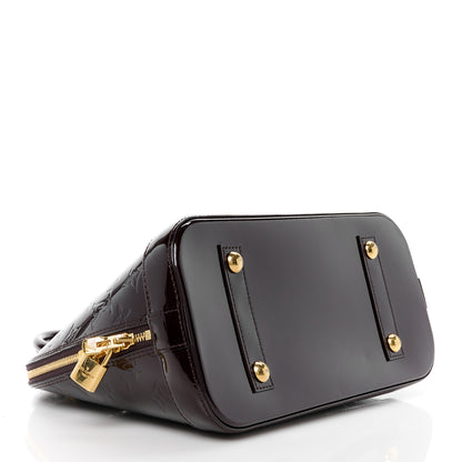 Louis Vuitton Vernis Alma PM Amarante 4 of 11