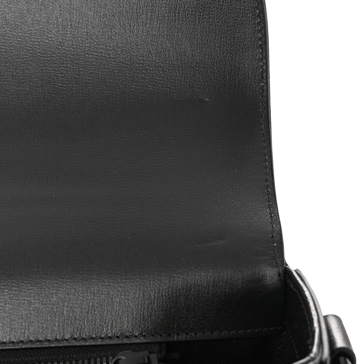 Gucci Azalea Calfskin Web Monochrome Horsebit 1955 Shoulder Bag Black 11 of 12