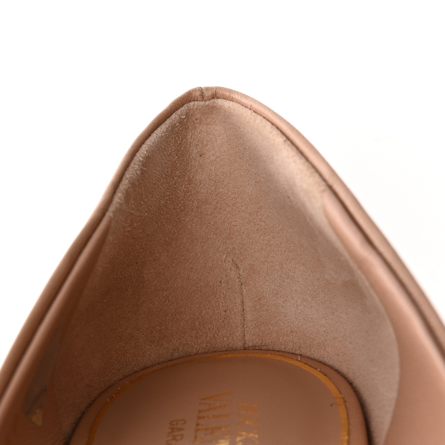 Valentino Garavani Kidskin Patent Rockstud Alcove 110mm Pumps 38 Rose Canelle Black 10 of 15