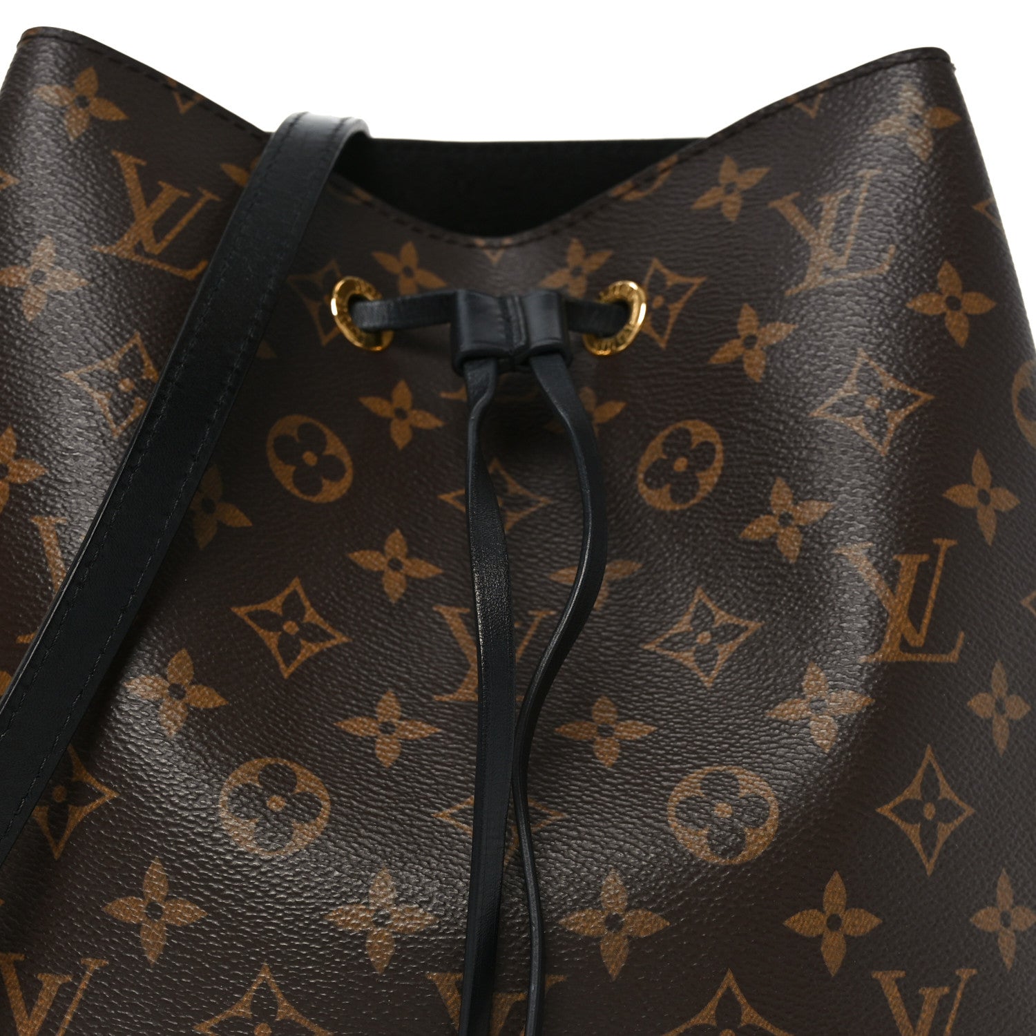 Louis Vuitton Monogram Neonoe MM Black 7 of 9