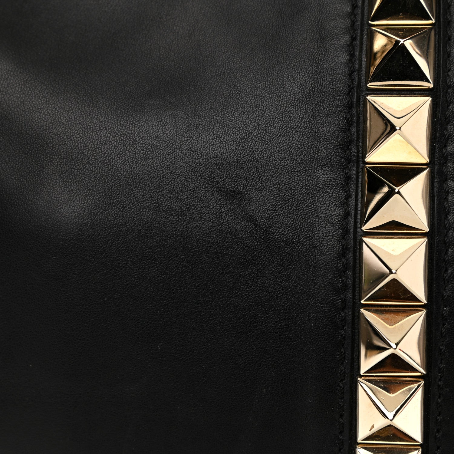 Valentino Garavani Nappa Va Va Voom Fold Over Chain Clutch Black 10 of 10