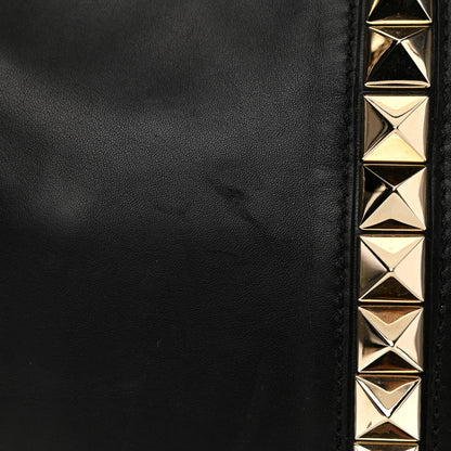 Valentino Garavani Nappa Va Va Voom Fold Over Chain Clutch Black 10 of 10