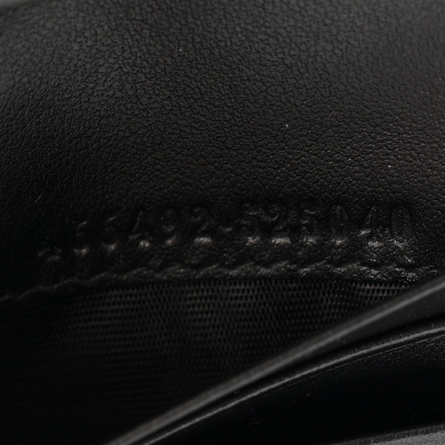Calfskin Matelasse GG Marmont Card Case Wallet Black