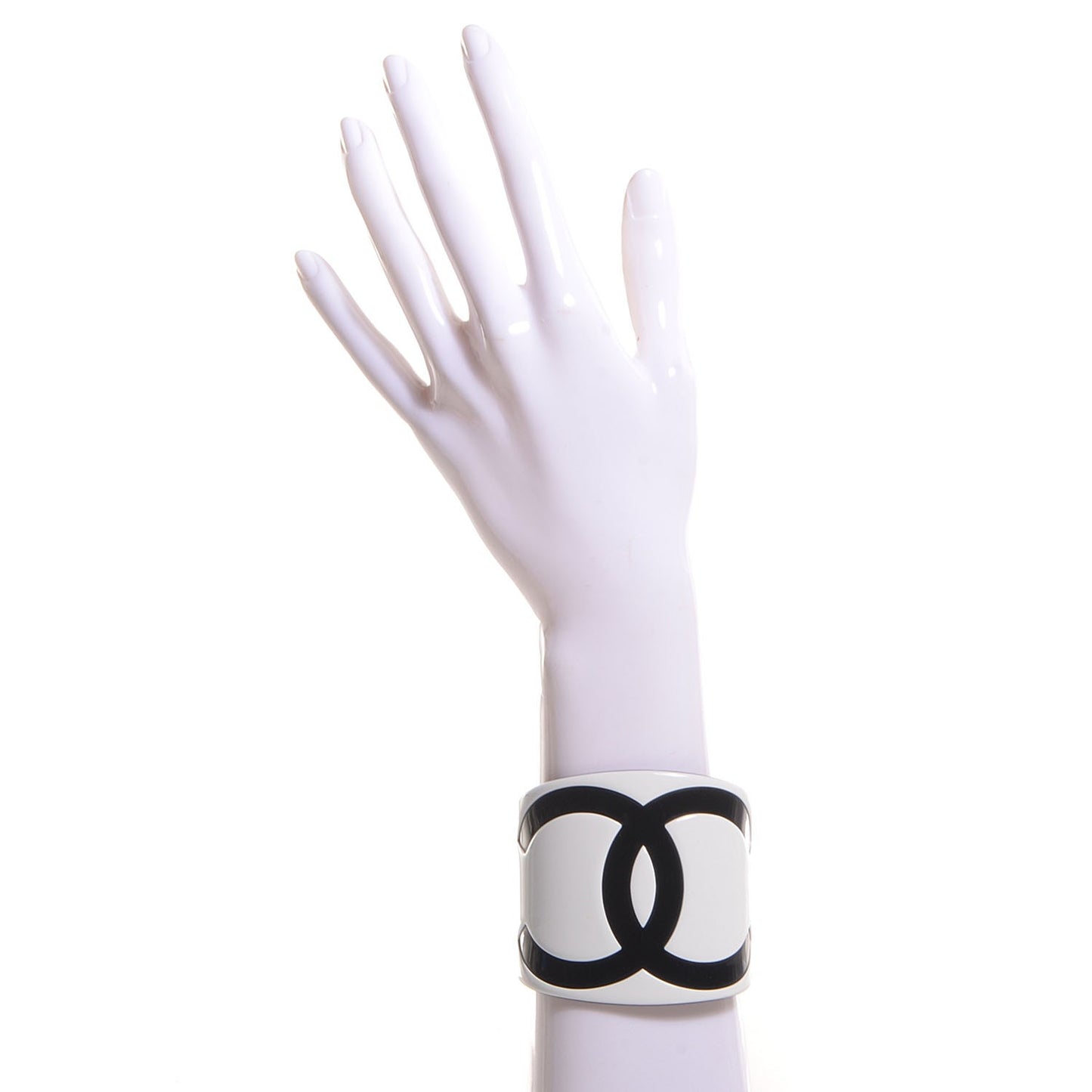 Resin CC Cuff White Black
