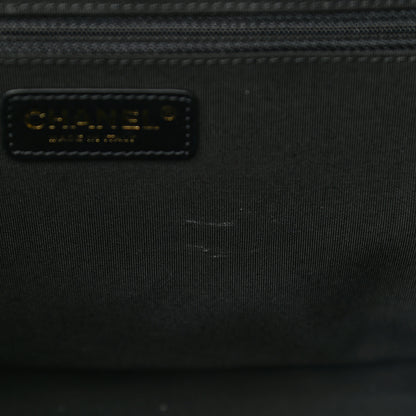Chanel Bullskin Stitched Medium Shopping Bag Black 11 of 13