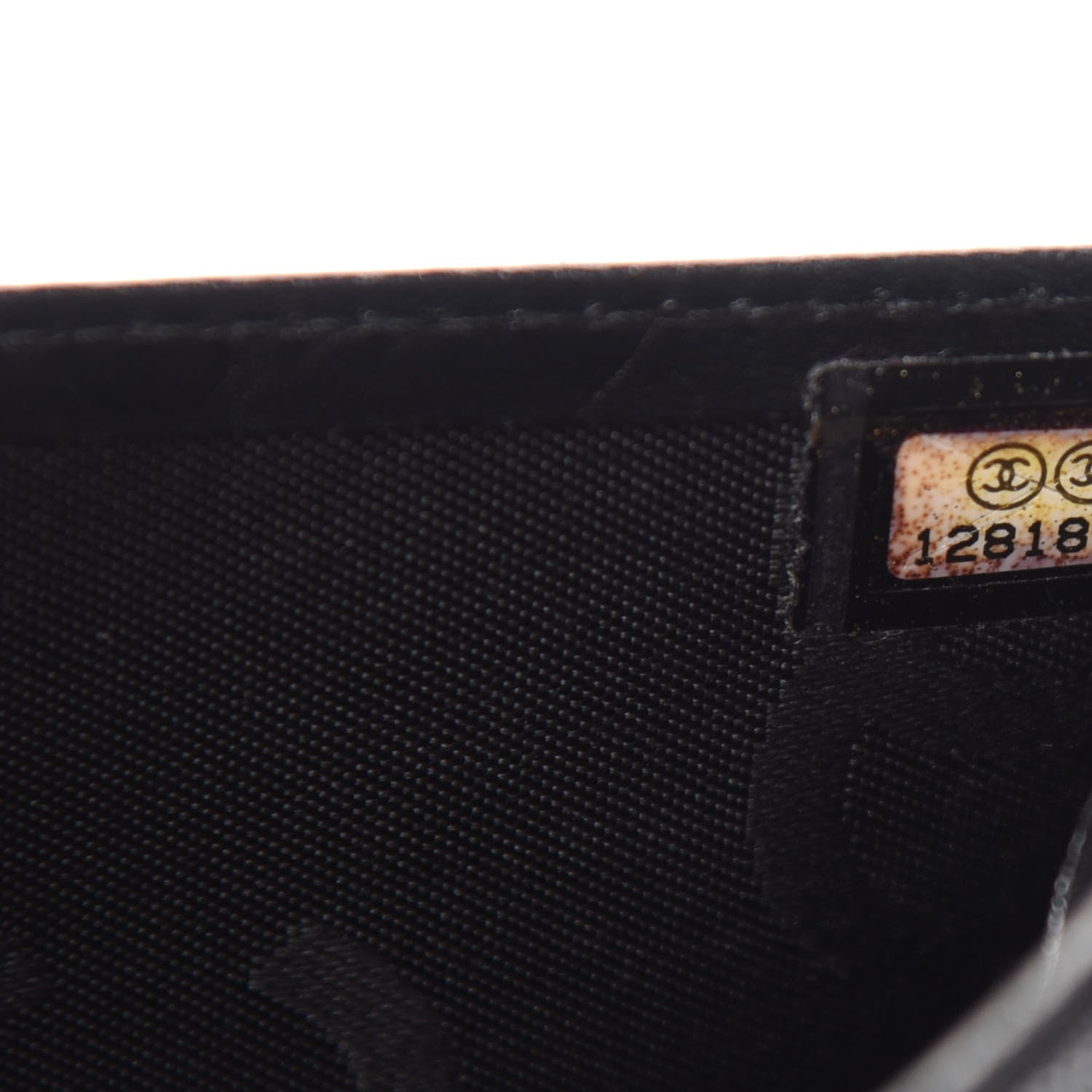 Chanel Calfskin Quilted Cambon Yen Wallet Black 8 of 8
