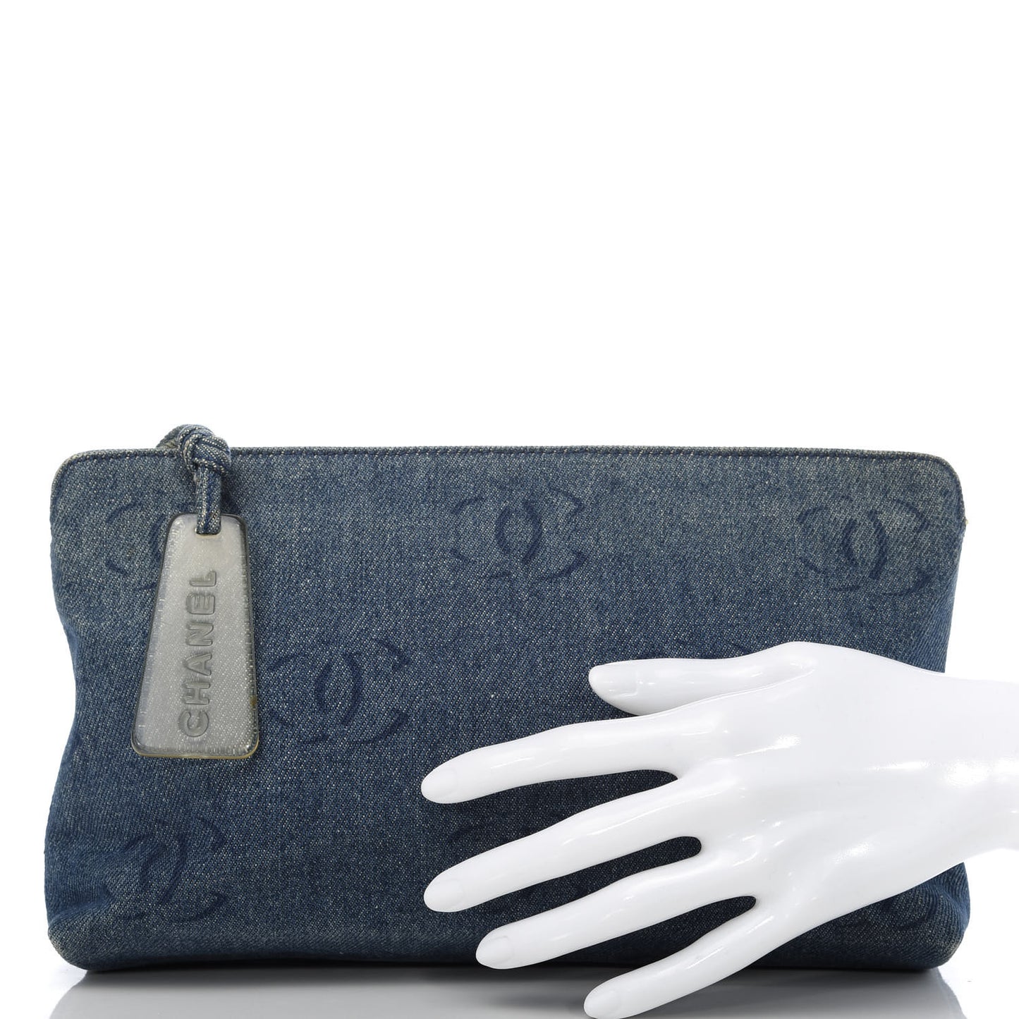 Denim CC Pouch Blue