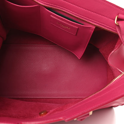 Saint Laurent Calfskin Small Classic Y Cabas Fuchsia 5 of 10