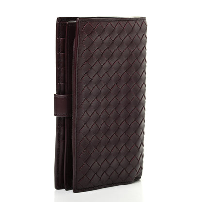 Bottega Veneta Nappa Intrecciato Continental Wallet Dark Barolo 2 of 7