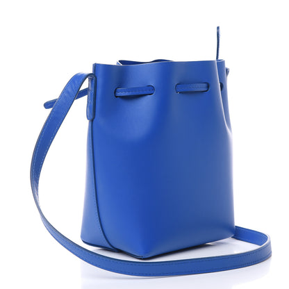 Mansur Gavriel Calfskin Mini Bucket Bag Royal 3 of 10