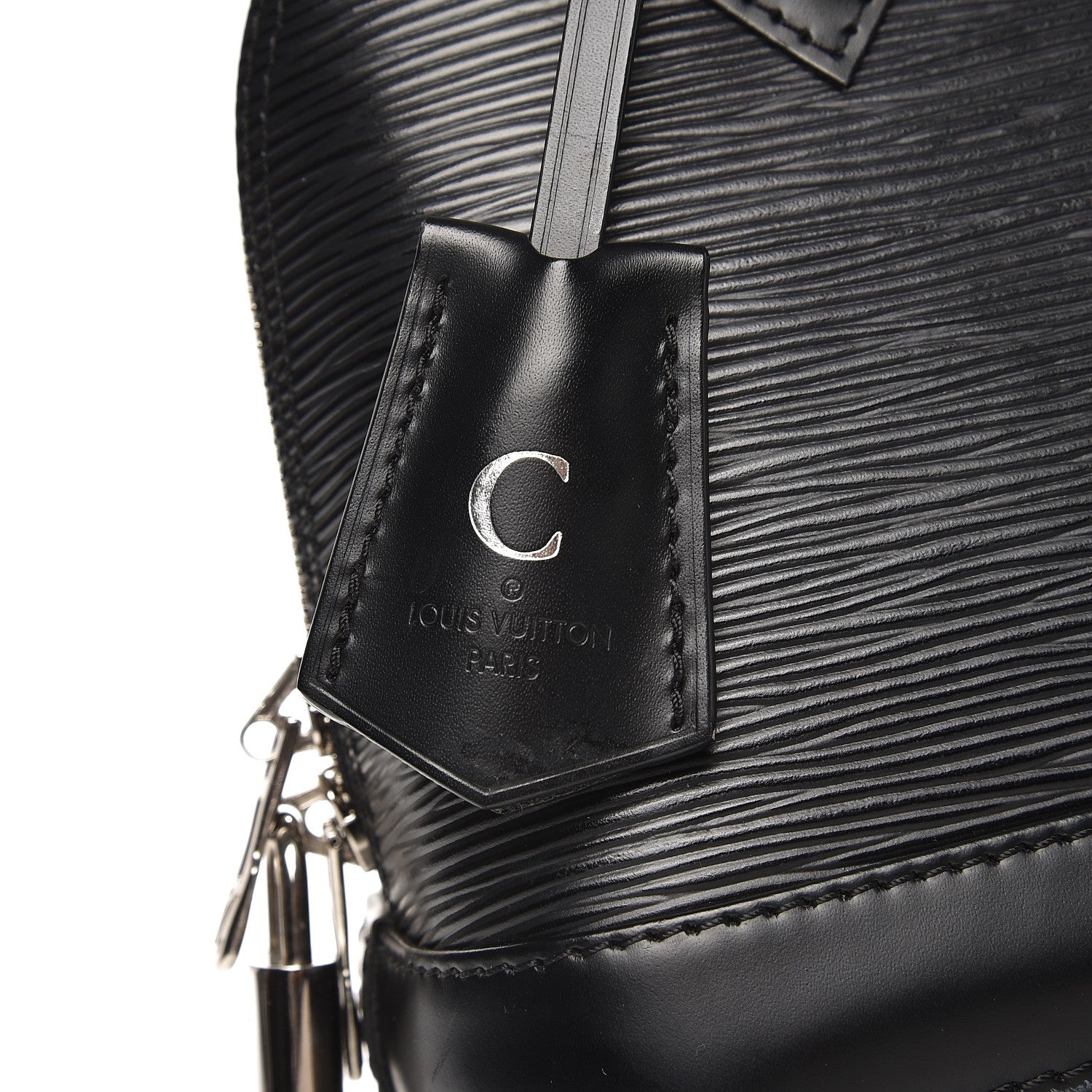 Louis Vuitton Epi Alma BB Black 8 of 9