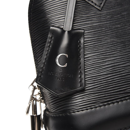 Louis Vuitton Epi Alma BB Black 8 of 9