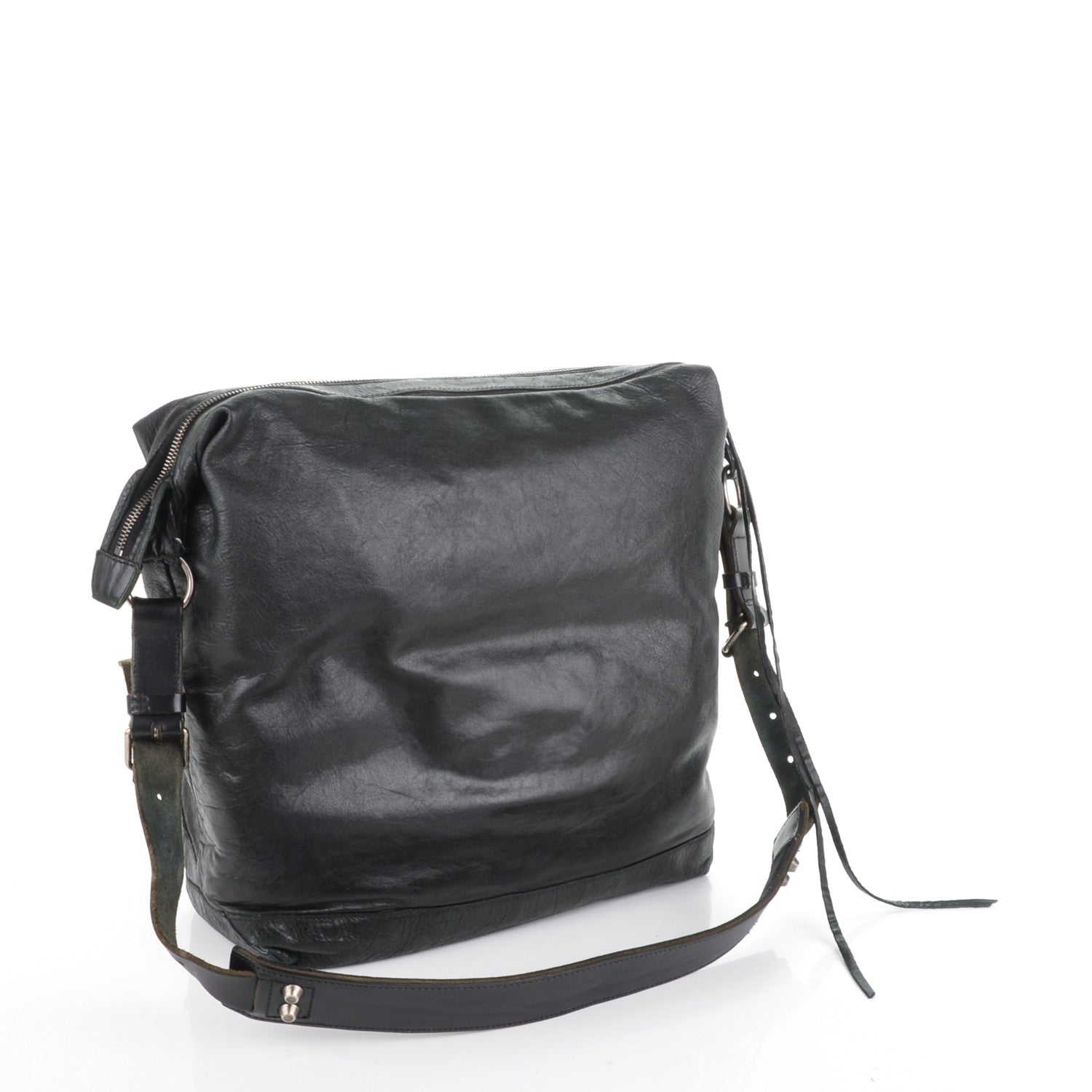 Balenciaga Agneau Mens Day Messenger Black 3 of 7