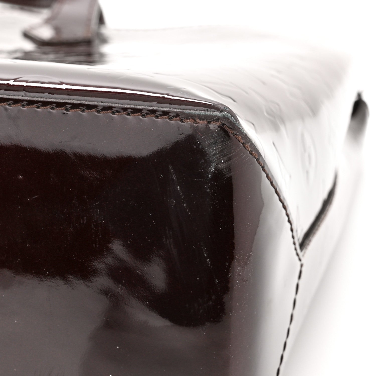 Louis Vuitton Vernis Wilshire MM Amarante 8 of 10