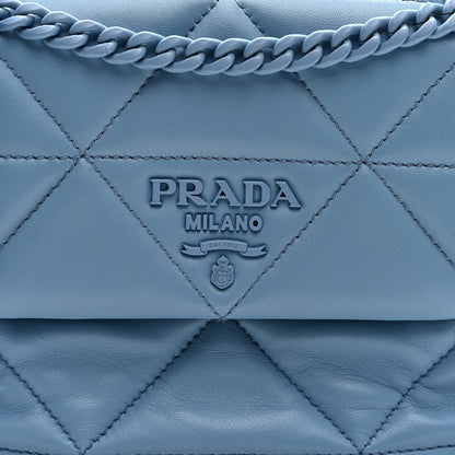 Prada Nappa Triangle Stitched Small Spectrum Bag Astrale 7 of 9