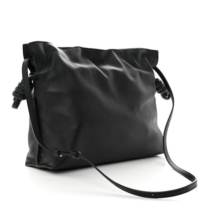 Loewe Calfskin Small Flamenco Knot Bag Black 3 of 11