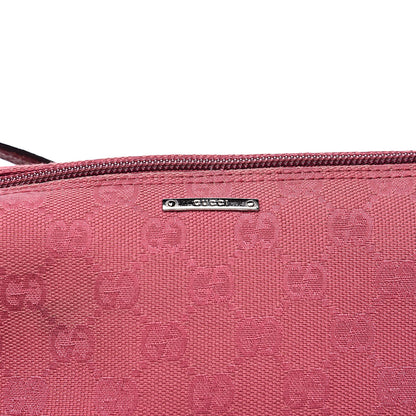 Gucci Monogram Boat Pochette Fuchsia 10 of 13