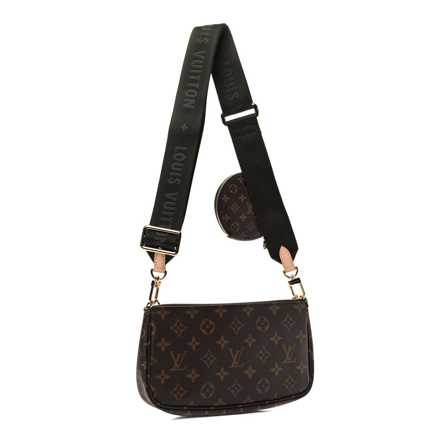 Monogram Multi Pochette Accessories Kaki