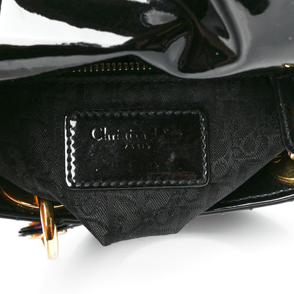 Christian Dior Patent Cannage Mini Lady Dior Black 6 of 10