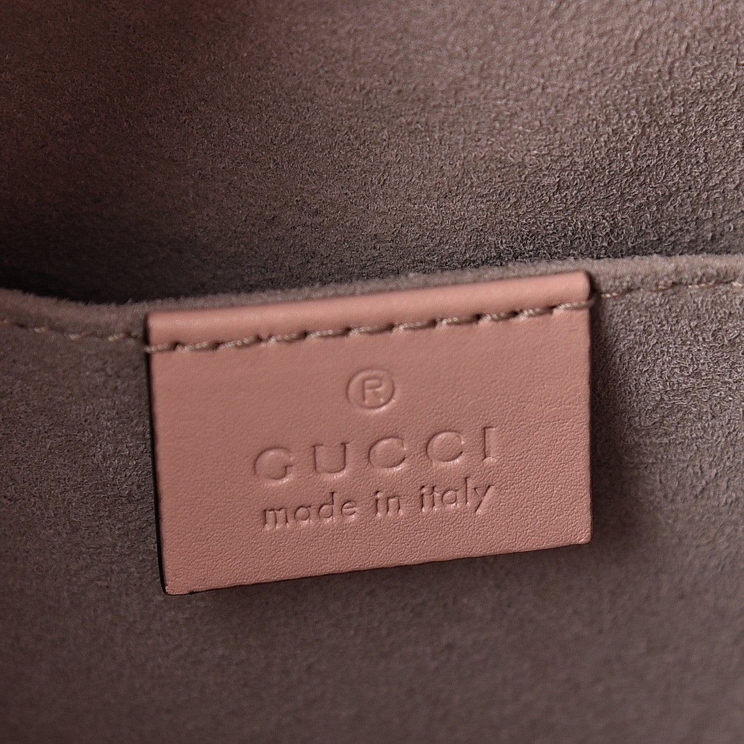 Gucci Calfskin Matelasse Sylvie Web GG Marmont Bucket Bag Perfect Pink 7 of 11