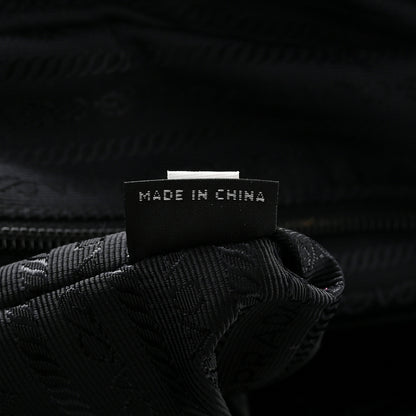 Prada Tessuto Nylon Saffiano Briefcase Black 8 of 12