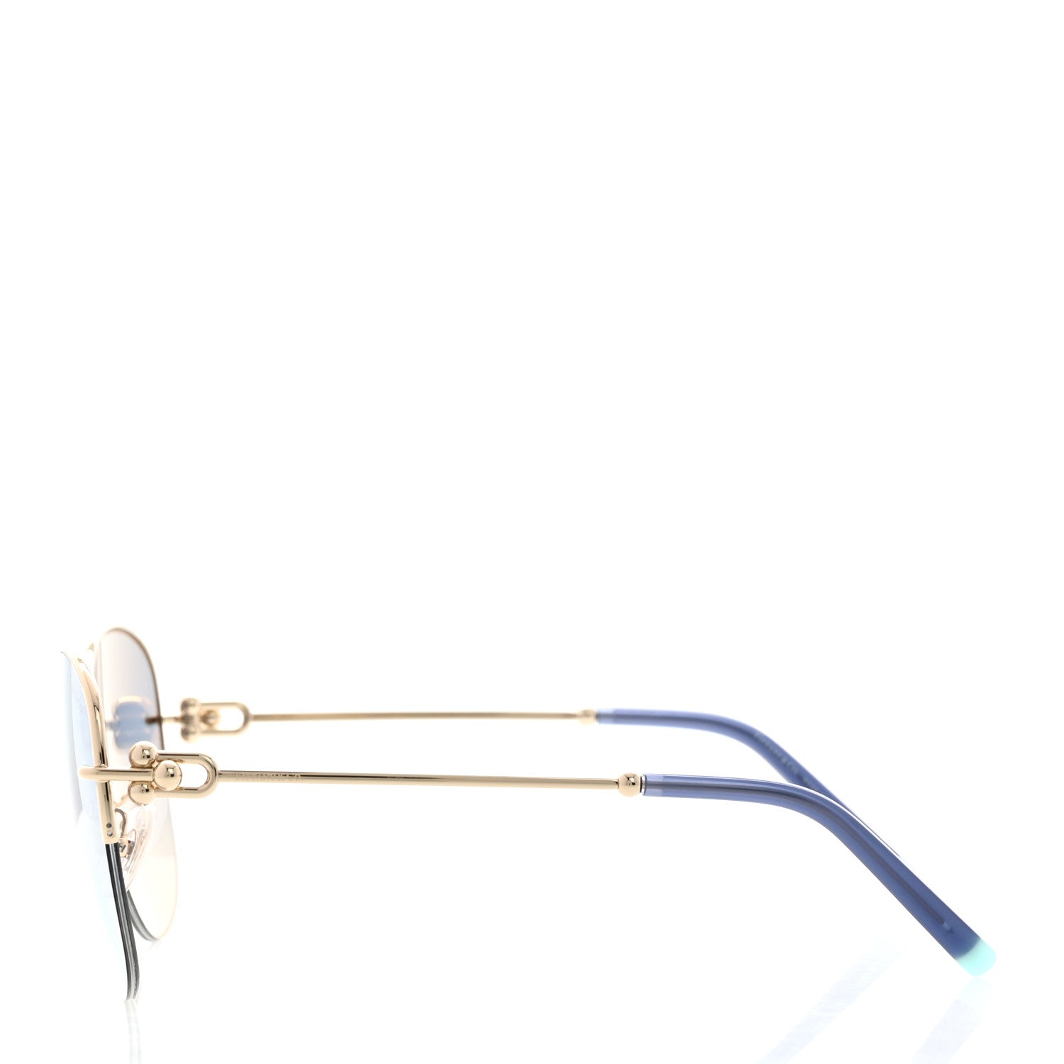 Tiffany TF3082 Round Sunglasses Gold 3 of 8