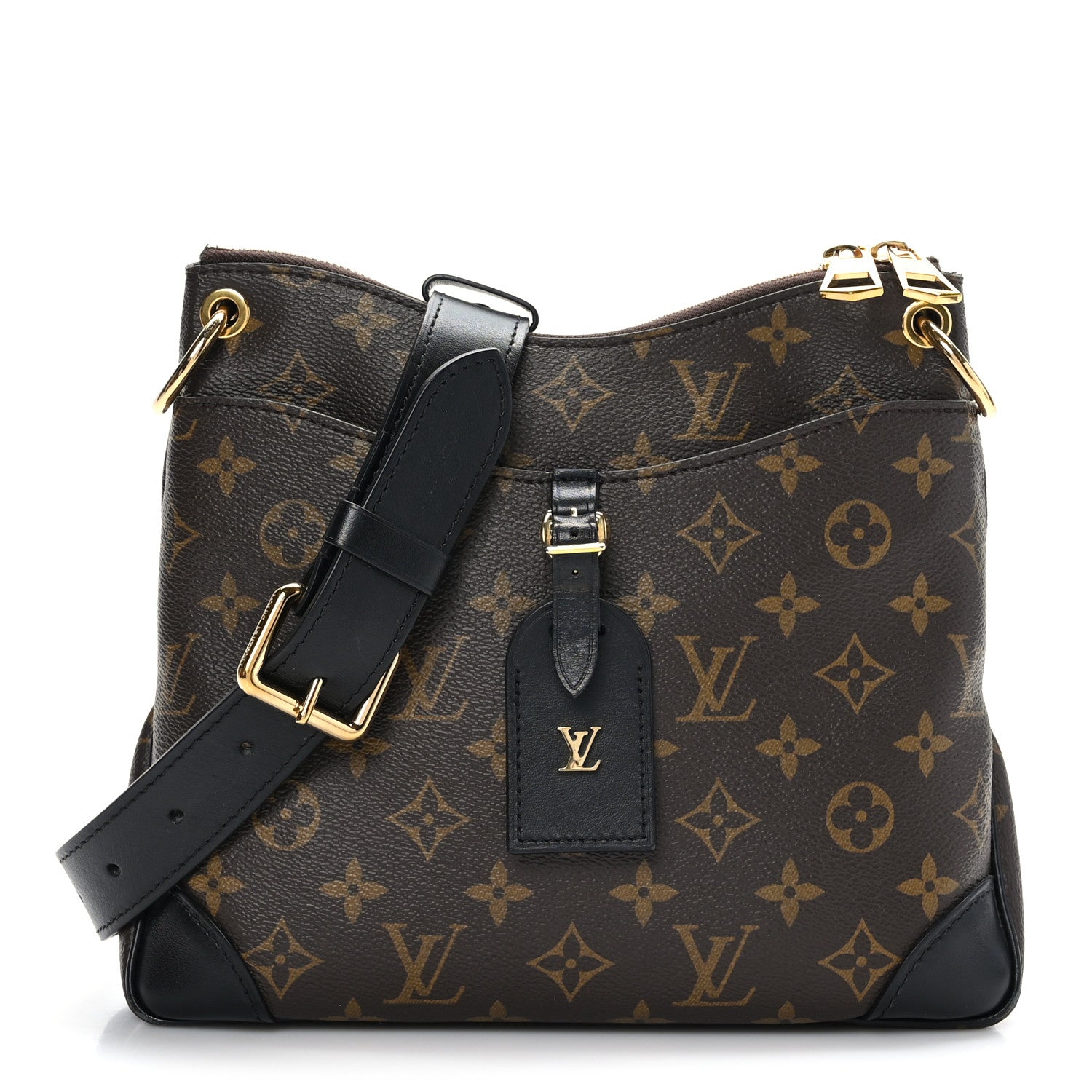 Louis Vuitton Monogram Odeon PM Black 1 of 8