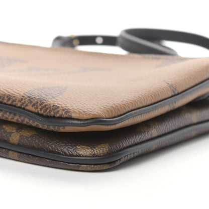 Louis Vuitton Reverse Monogram Giant Double Zip Pochette 10 of 10