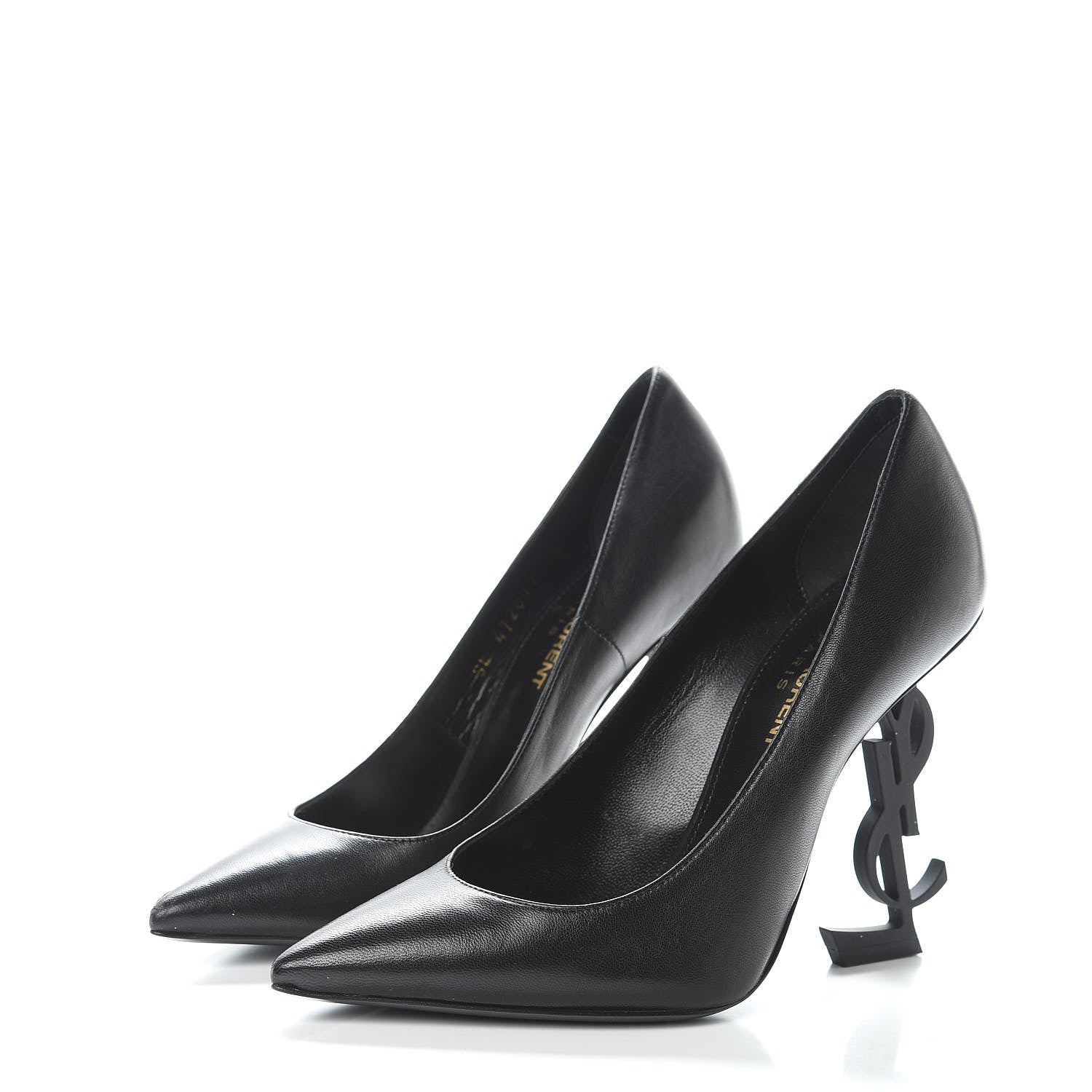 Saint Laurent Nappa Opyum 110 Pumps 35 Black 3 of 12