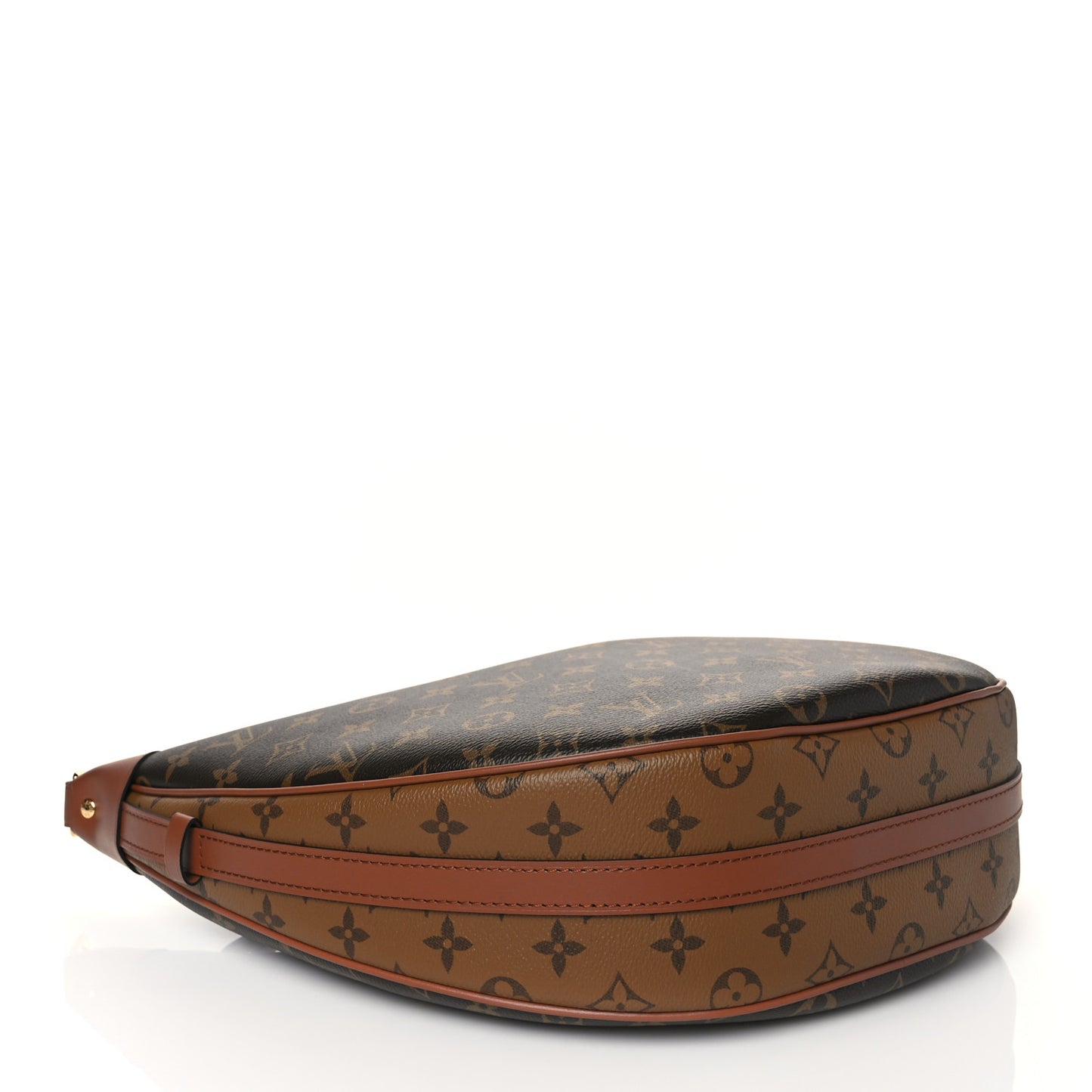 Reverse Monogram Loop Hobo
