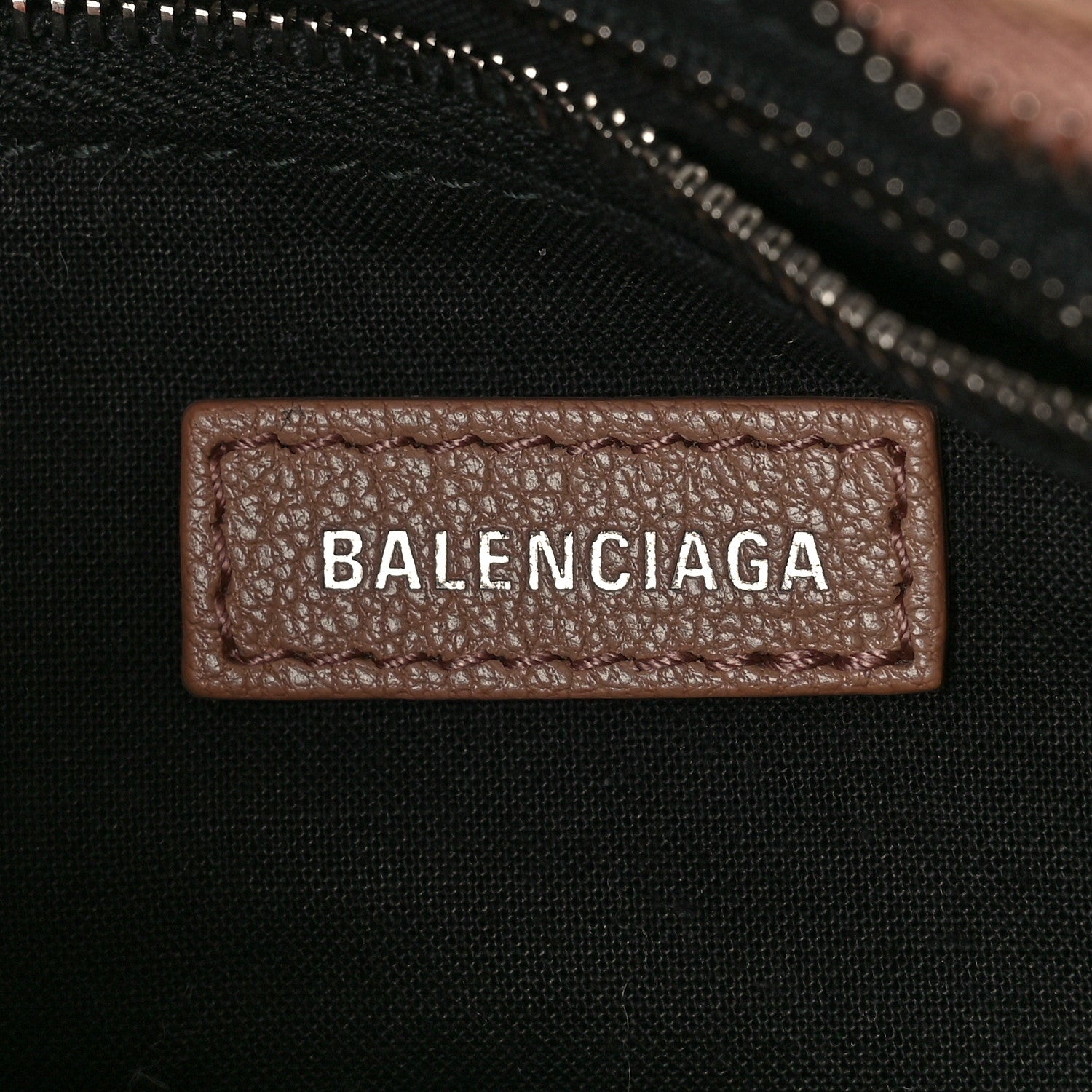 Balenciaga Shiny Goatskin Silver Metallic Edge Hardware Mini City Rose Des Sables 6 of 8