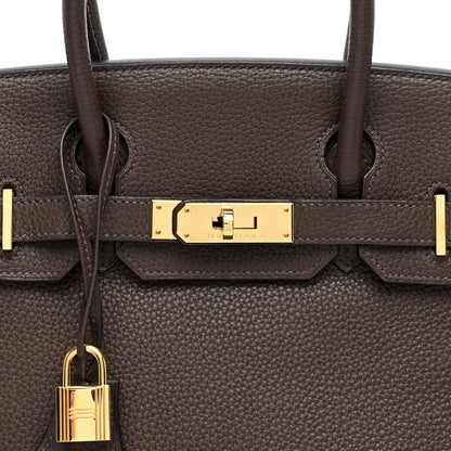 Hermes Togo Birkin 30 Chocolate 8 of 10