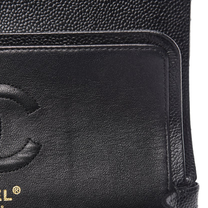 Chanel Caviar Quilted Small Double Flap Black 12 of 13