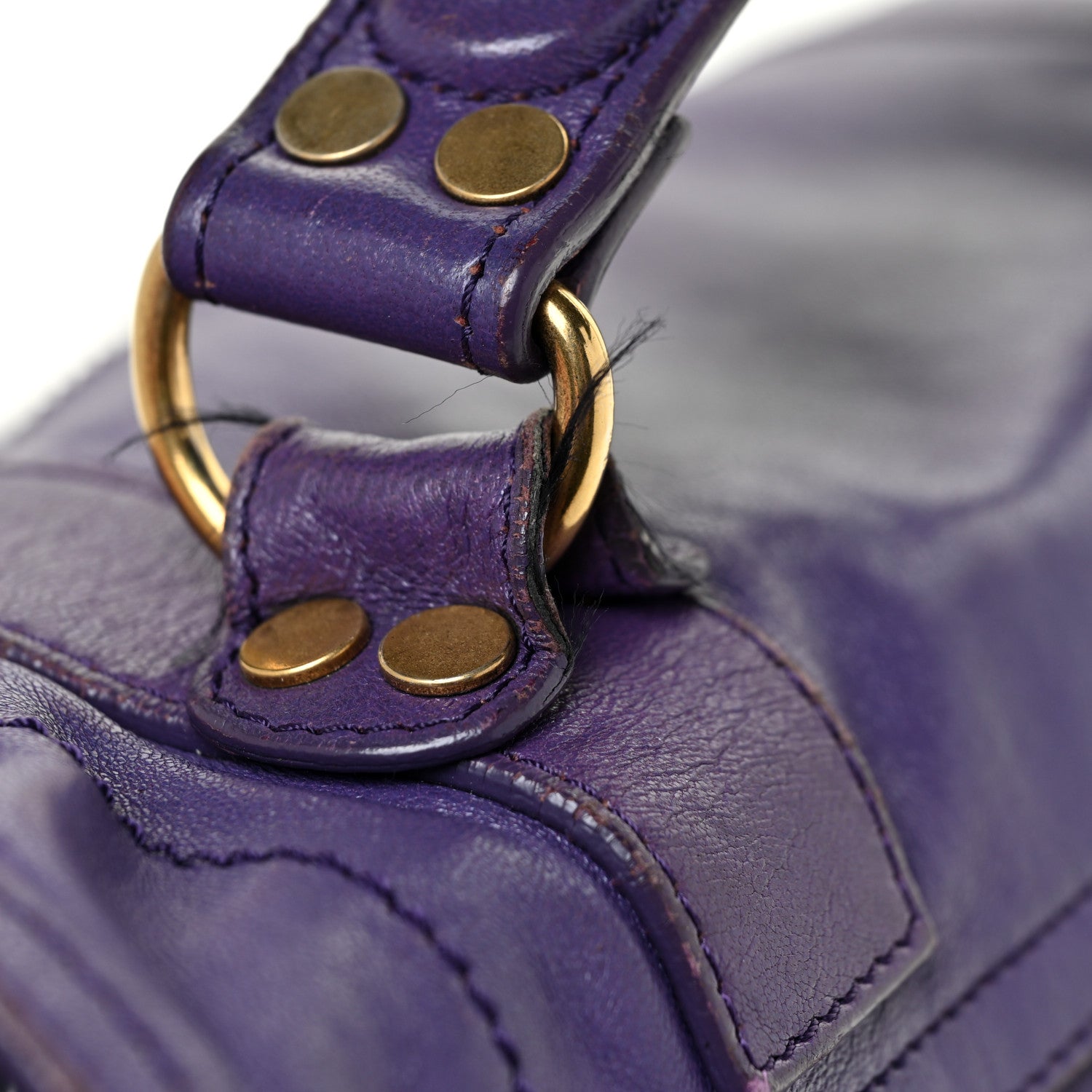 Proenza Schouler Lambskin Medium PS1 Satchel Purple Rain 23 of 30