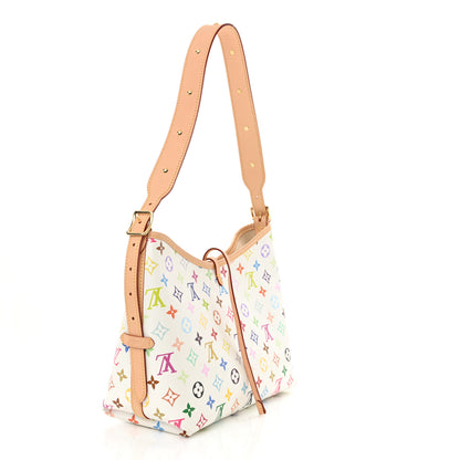 Louis Vuitton LV x TM Monogram Multicolor CarryAll PM White 3 of 13