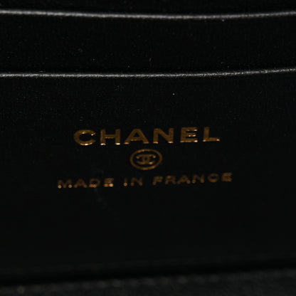 Chanel Pearly Caviar Quilted Fit For You Small Vanity Case With Chain Black 6 of 10