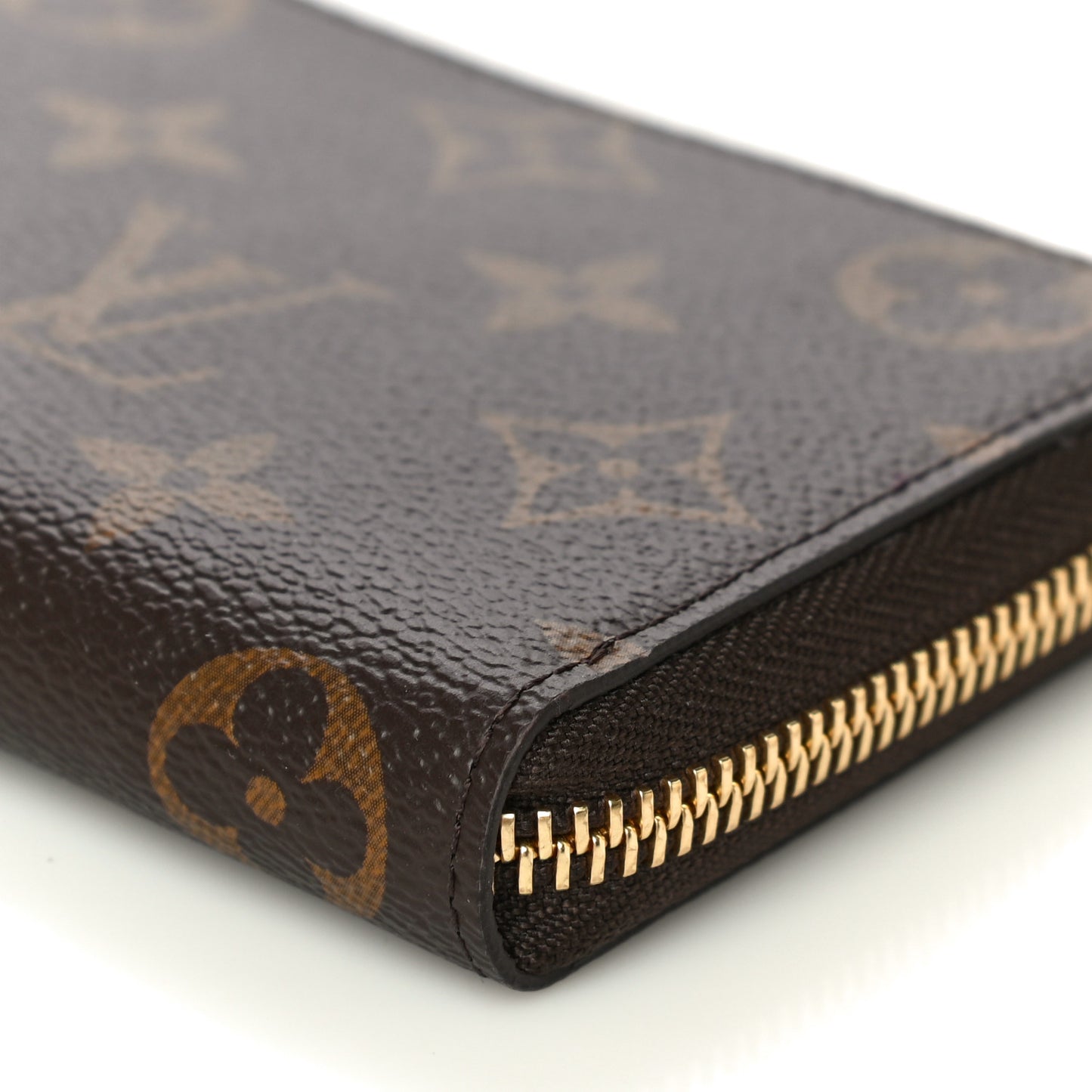 Monogram Clemence Wallet Rose Ballerine
