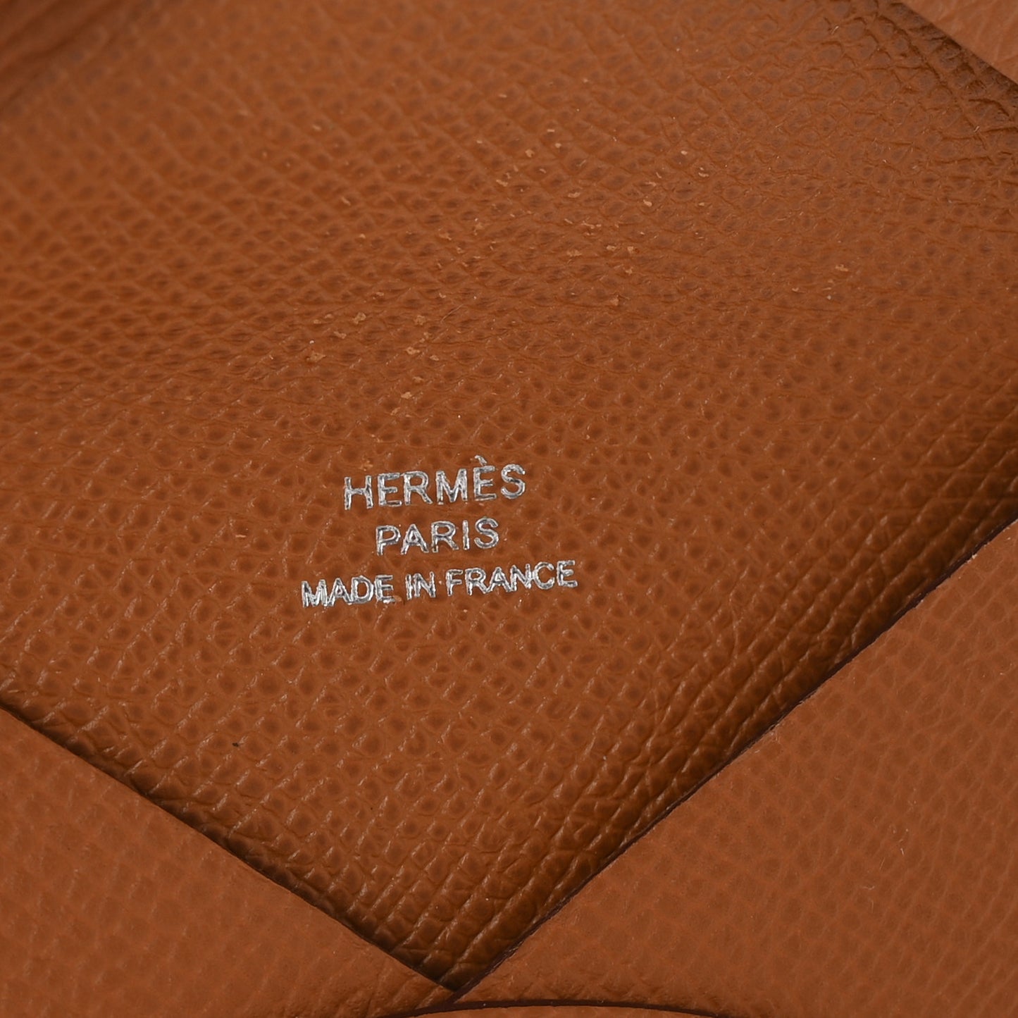 Epsom Calvi Card Case Gold