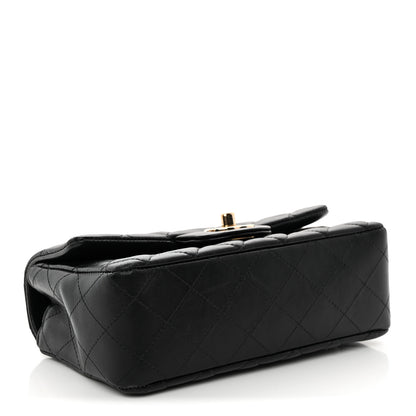 Chanel Lambskin Quilted Mini Rectangular Flap Black 4 of 10