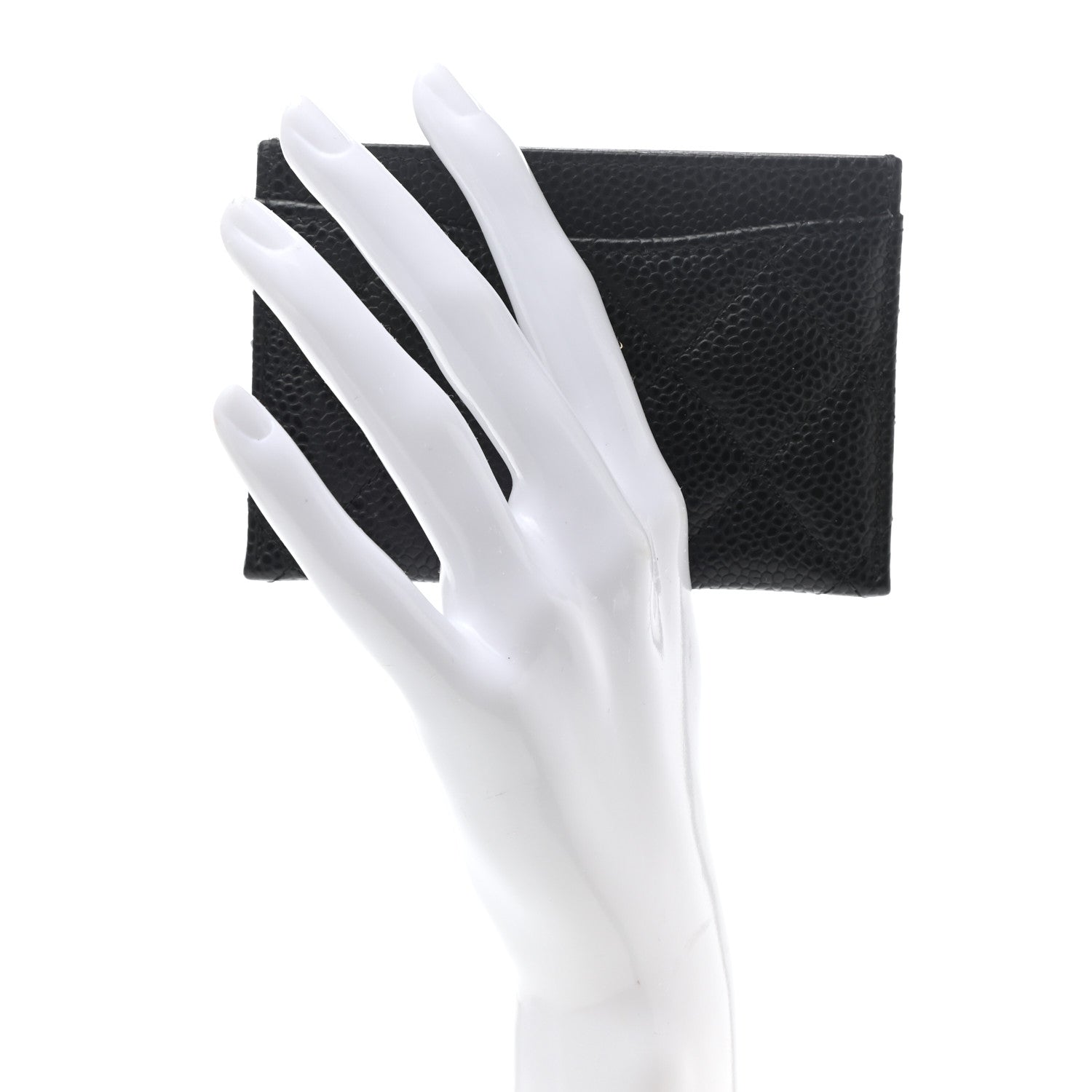 Chanel Caviar Quilted Card Holder Black 2 of 9