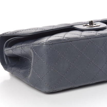 Chanel Caviar Quilted Jumbo Double Flap Dark Grey 5 of 10