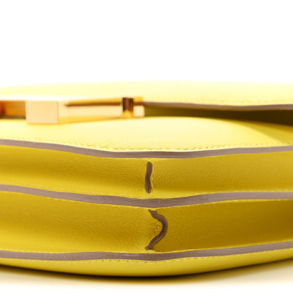 Hermes Swift Constance 18 Lime 10 of 11