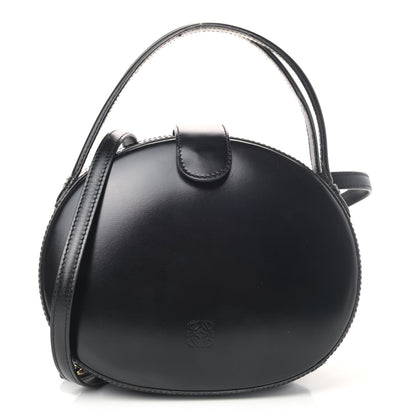 Loewe Calfskin Round Top Handle Bag Black 2 of 18